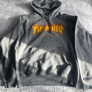 Gray Thrasher Hoodie